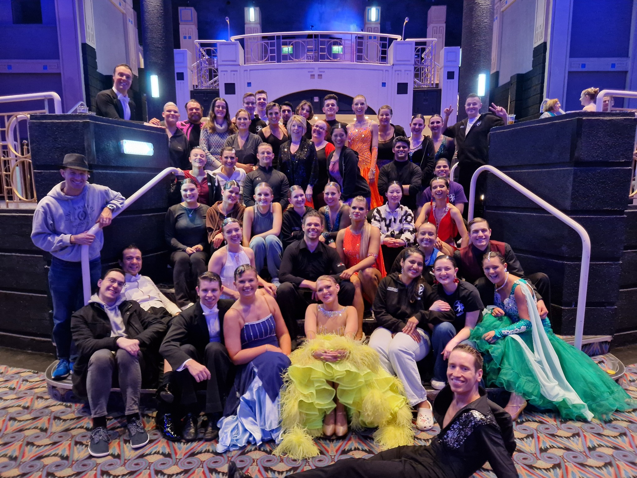Photo of Team Birmingham at Nationals in Blackpool
