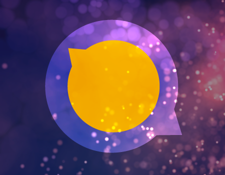 A blurry gradient background with the Rep Awards icon